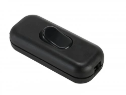 Interrupteur, 2 A, 500 W maxi noir