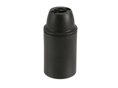 Douille Électrique E14 À Vis Thermoplastique Noir