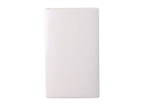 Saturateur plat large céramique blanc, 350 ml
