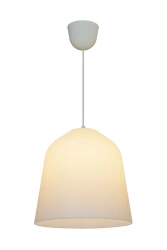 Suspension, e27 design Bizen plastique blanc 1 x 60 W