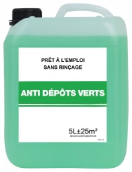 Traitement anti-dépots verts façade, 5 L