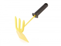Binette langue et fourche acier manche plastique L.11.5 Cm