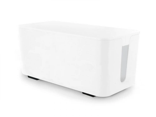 Boîte Range Câbles Sans Fil Blanc