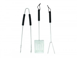 Set De 3 Accessoires De Cuisson En Inox Pour Barbecue