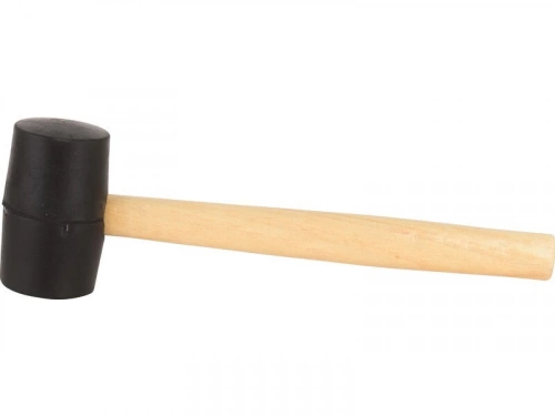 Maillet de carreleur en caoutchouc, 0.22 kg noir