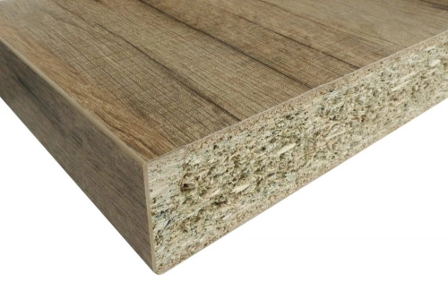 Plan de travail stratifié décor chêne rustique 2050 x 640 x 38mm