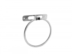 Porte-serviettes anneau Loft chrome brosse
