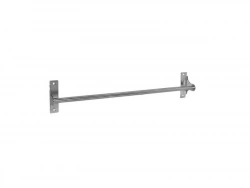 Porte-serviettes 1 barre fixe Loft chrome brosse