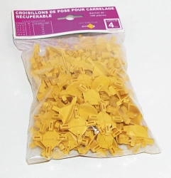 100 croisillons récupérables, épaisseur 3mm