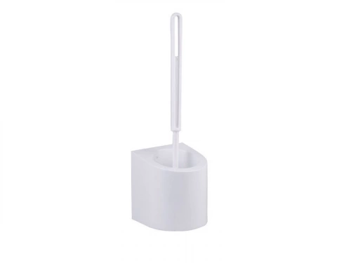 Brosse WC Funky à fixer, blanc