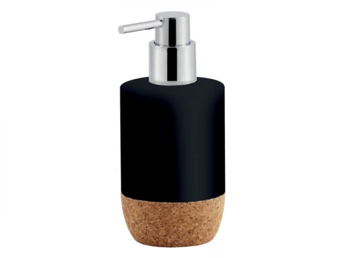 Distributeur de savon céramique Odemira, noir