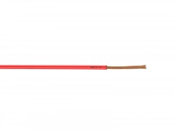 Fil Électrique 2.5 Mm² H07Vu, En Couronne De 10M Rouge