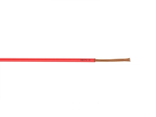Fil Électrique 1.5 Mm² H07Vu, En Couronne De 10M Rouge