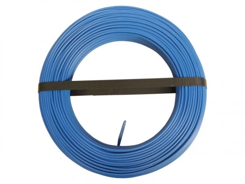 Fil Électrique 2.5 Mm² H07Vu, En Couronne De 100M Bleu