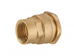 Raccord femelle 3-4 à compression en laiton pour tube en polyéthylène, diam. 25
