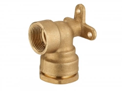 Coude Applique F3/4 À Compression Laiton D.25 Pour Tube En Polyéthylène