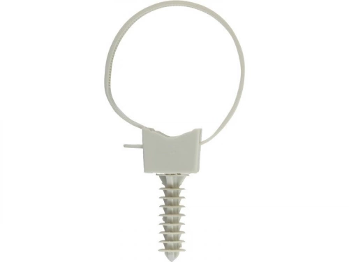Lot de 10 colliers à embases et chevilles, diam.16 à 25 x L.165 mm