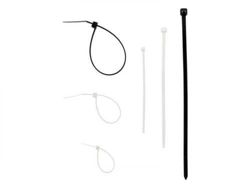 Lot de 250 colliers, diam.25 à 50  x L.100, 140 ou 180 mm