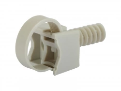 Lot De 10 Fixes Pour Tube Et Chevilles, Diam.25, L.85 Mm