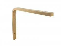Equerre Multiplis Bois Brut Naturel, H.20 X P.25 Cm
