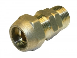 Manchon À Compression Laiton M 15 X 21 Pour Tube En Per
