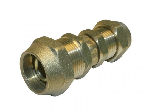 Raccord Coudé 90° À Compression Laiton D.12 Pour Tube En Per