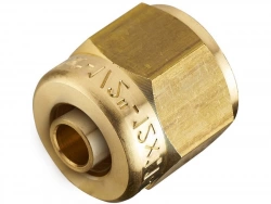 Raccord Droit Avec Écrou Libre À Compression Laiton F 20 X 27 Pour Tube En Per