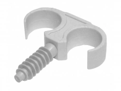 Lot De 10 Colliers Doubles À Compression Pvc Hta D.16 Pour Tube En Per