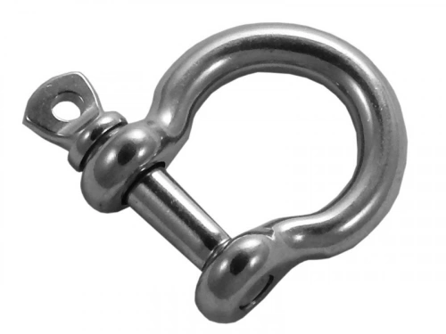 Manille lyre à vis 8mm inox a4 aisi 316