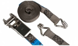 Sangle à cliquet et crochet  l.25 mm x L.5 m