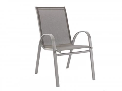 Fauteuil De Jardin En Acier Alma Anthracite