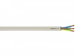Câble Électrique 3 G 2.5 Mm² Ho5Vvf L.5 M, Blanc