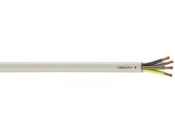 Câble Électrique 4 G 1.5 Mm² Ho5Vvf L.10 M, Blanc