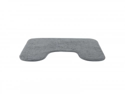 Tapis de contour de WC l.50 x L.45 cm granit 3, Zen