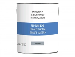 Peinture Bois Extérieur, Gris Satiné 2.5 L