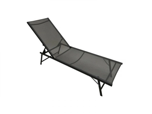 Bain de soleil en acier Mallorca noir