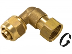 Raccord Té Égal À Compression Laiton F 15 X 21 Pour Tube En Per