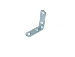 Equerre de chaise en fer zingué, H.6 cm