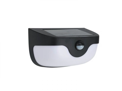 Applique Avec Détecteur De Mouvement Solaire 300 Lumen Noir