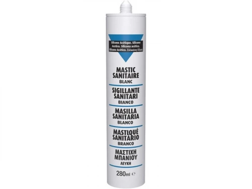Mastic d'étanchéité cuisine et bain, 280 ml blanc