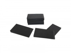 Lot de 60 cales PVC, 61x34x8mm