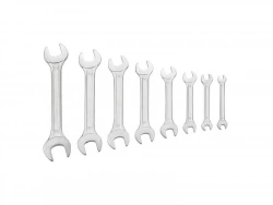 Jeu de 8 clés plat longue