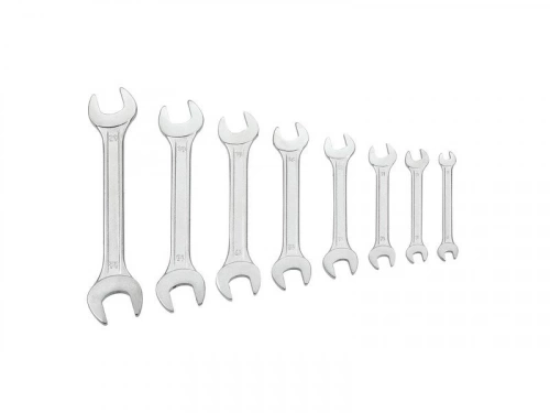 Jeu de 8 clés plat longue