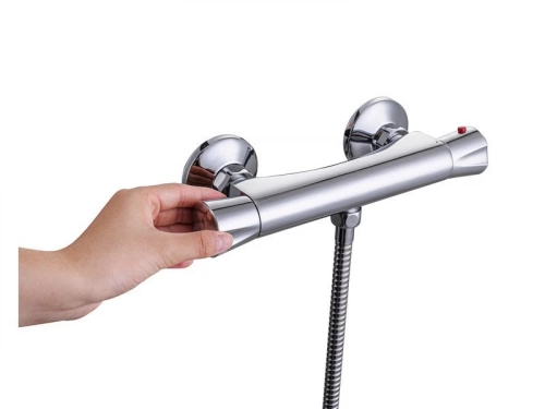 Mitigeur Thermostatique De Douche Réglable, Mâle / Femelle Laiton