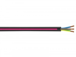 Câble Électrique 3 G 1.5 Mm² U1000R2V L.5 M, Noir