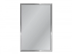 Miroir non lumineux encadré rectangulaire l.40 x L.60 cm Arica alu
