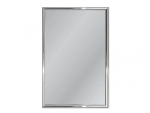Miroir non lumineux encadré rectangulaire l.40 x L.60 cm Arica alu