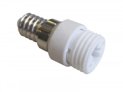 Transformateur De Douille E14 En G9 G9, Plastique, Blanc 100 W