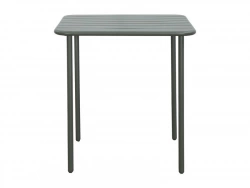 Table de jardin Café carré vert 2 personnes
