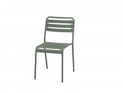 Chaise de jardin Café en acier vert
